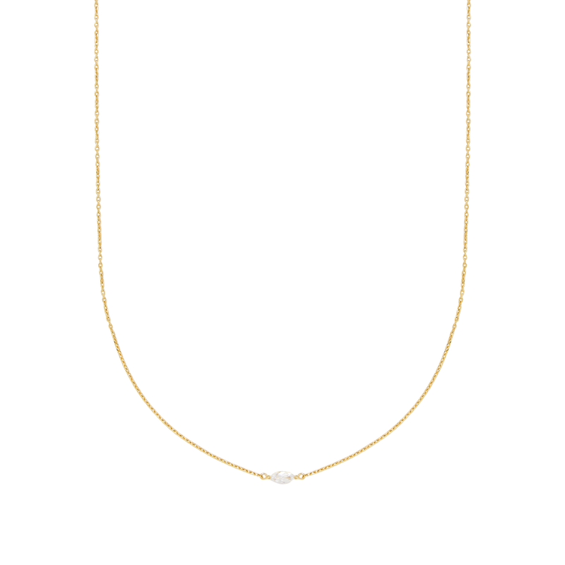 Fine Marquise Necklace