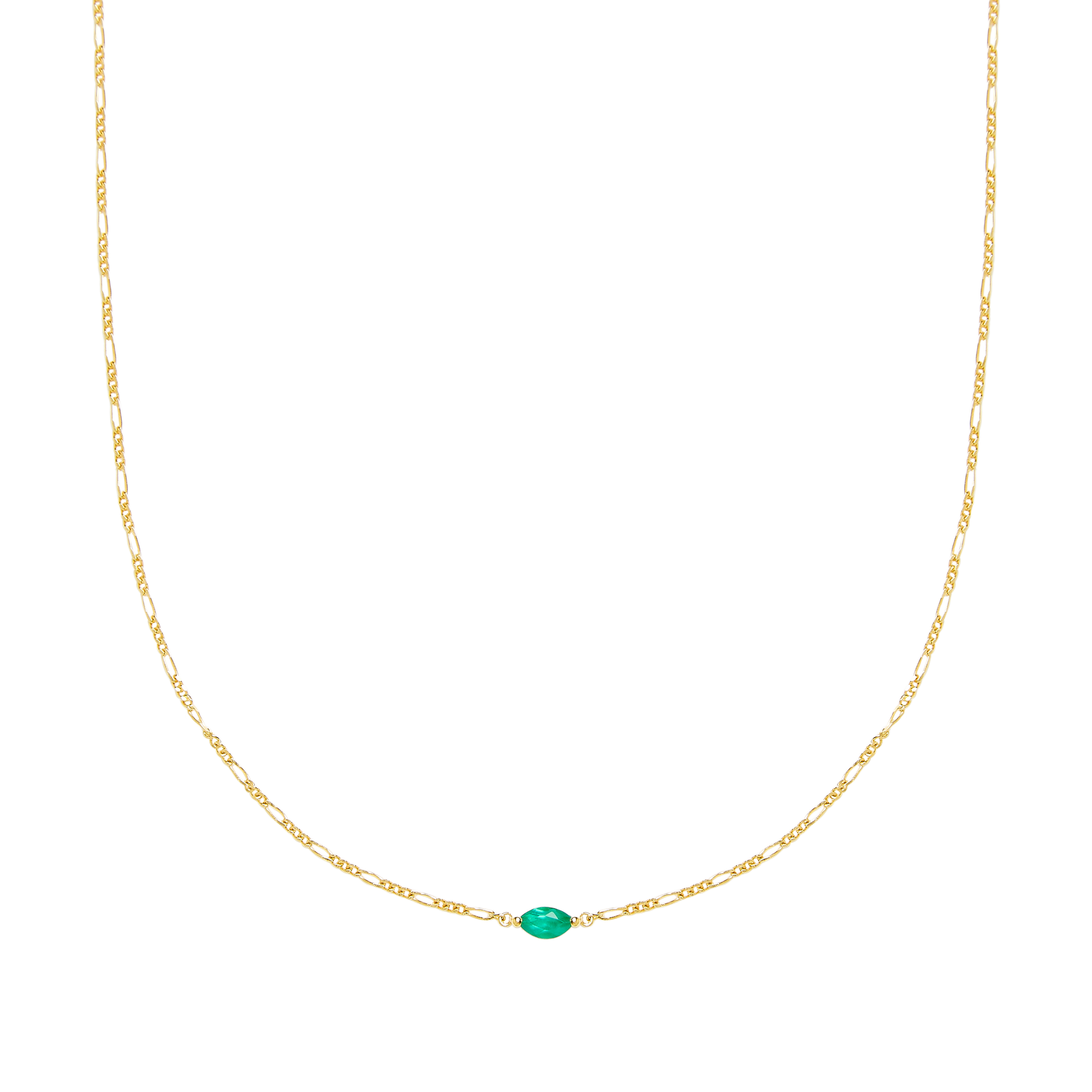 Finlay Green Onyx Necklace