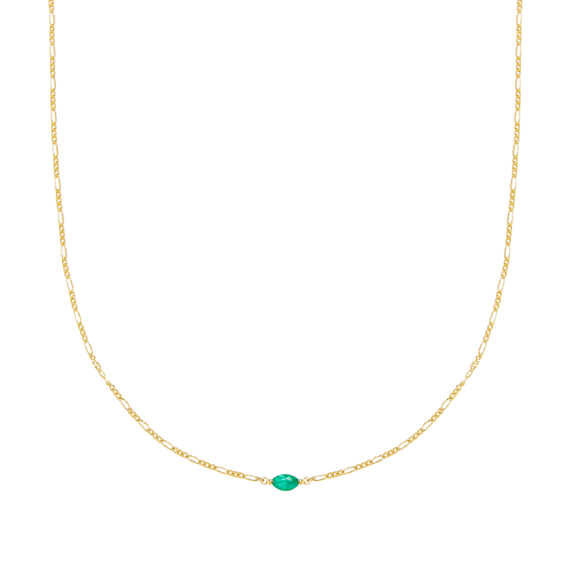 Finlay Green Onyx Necklace
