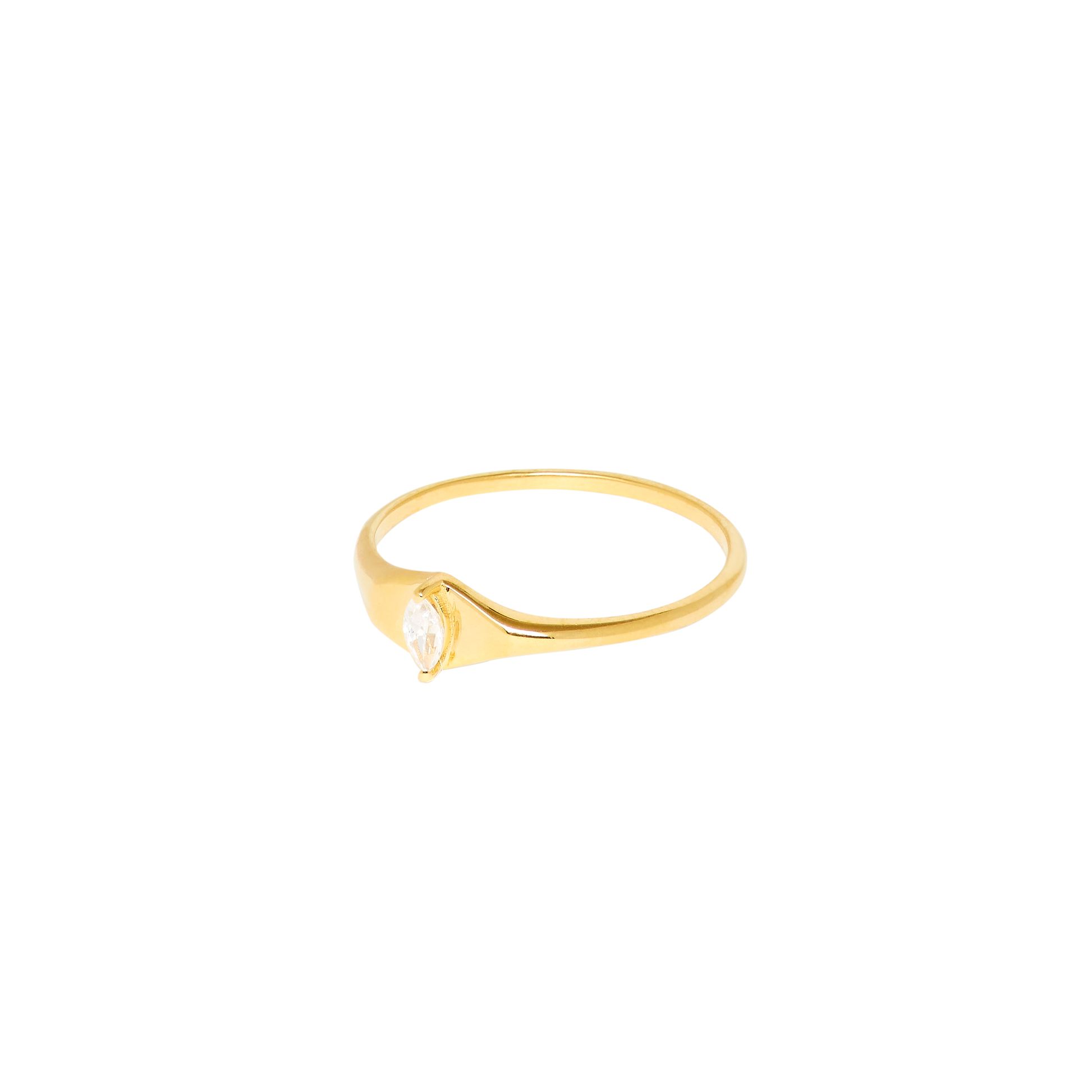 The Marquise Signet Ring